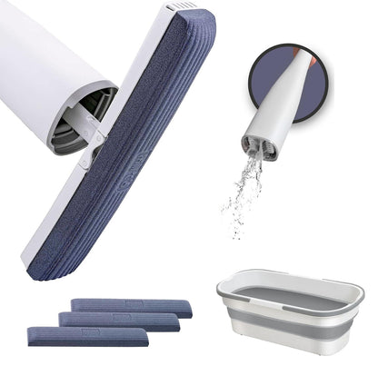 Fregona de Fibra Autoescurrible  con Recambios - JUPPLIES