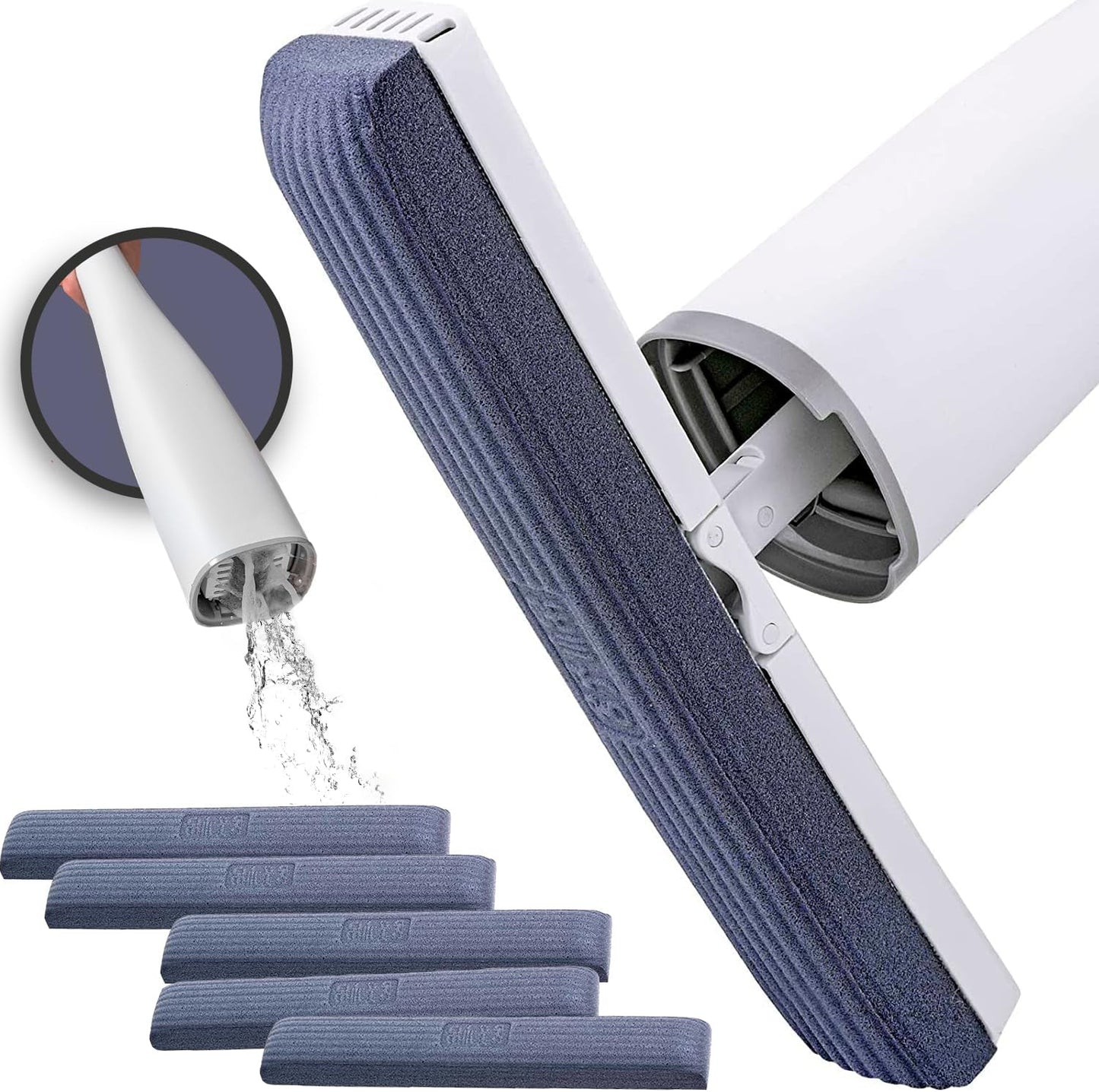 Fregona de Fibra Autoescurrible  con Recambios - JUPPLIES