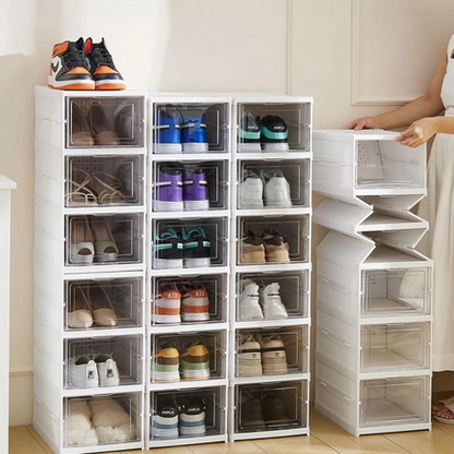Max Revolution: Organização e armazenamento perfeitos para seus sapatos.