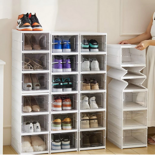 Max Revolution: Organização e armazenamento perfeitos para seus sapatos.
